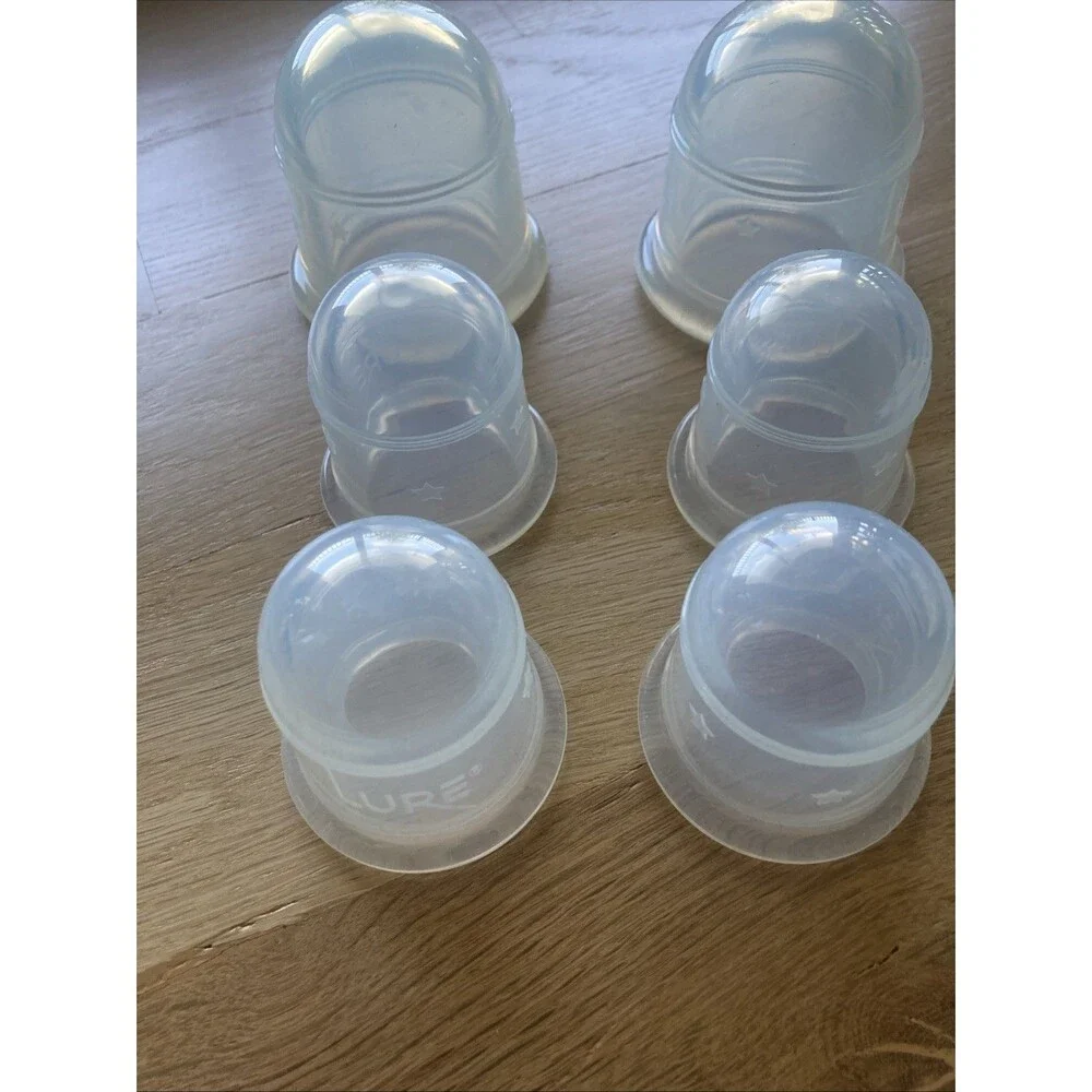 Lure Essentials Zen Body Cupping Kit- 6 Piece Set- For Muscle Nerve Joint Pain